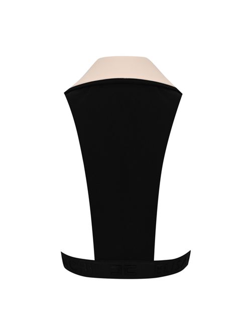 Gilet in crepe bicolore con maxi revers Elisabetta Franchi | GL00161E2685